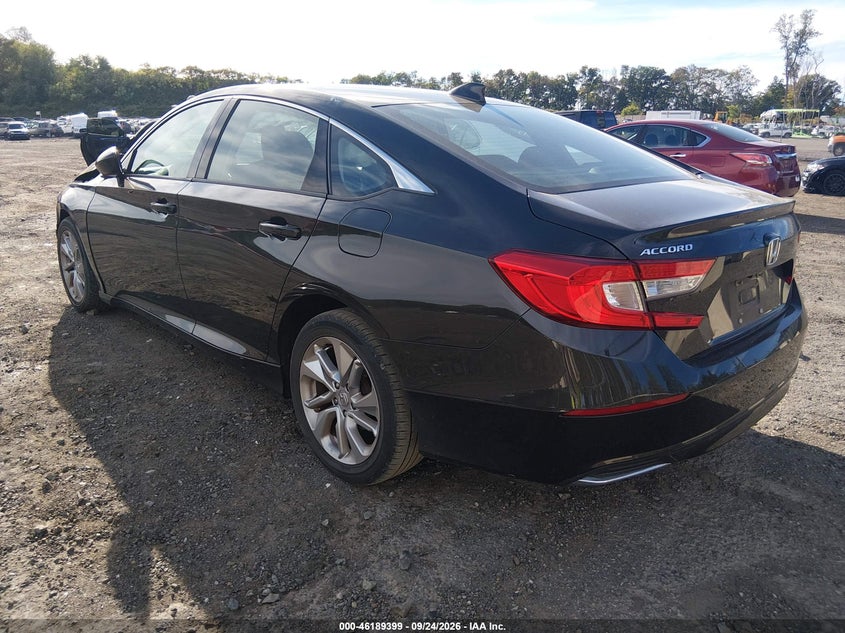 Vin: 1hgcv1f14ja177474, lot: 46689283, honda accord lx 20183