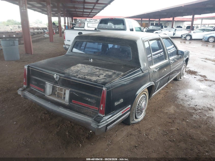 CADILLAC DEVILLE 1986 VIN 1G6CD6983G4231865