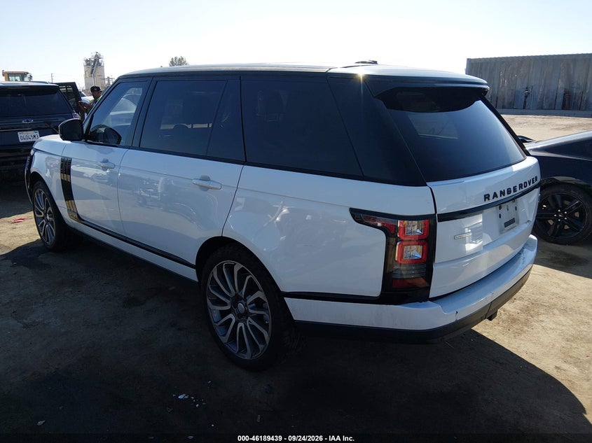 Vin: salgs3tf9ea184620, lot: 46689323, land rover range rover 5.0l v8 supercharged 20143