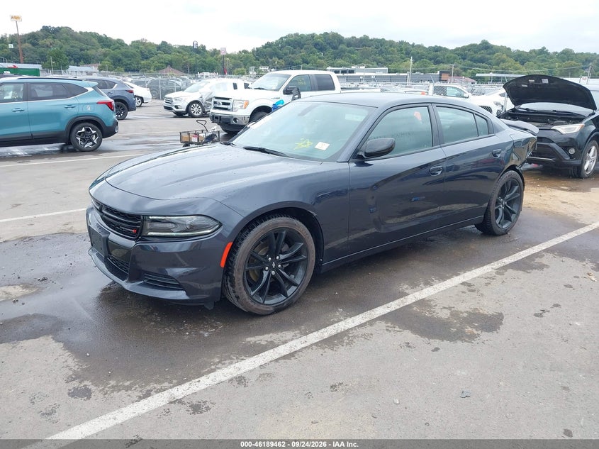 Vin: 2c3cdxbg4jh167208, lot: 46689346, dodge charger sxt rwd 20182