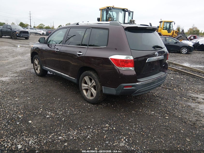 Vin: 5tddk3eh3cs096168, lot: 46689355, toyota highlander limited v6 20123
