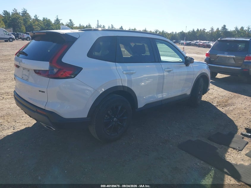 Vin: 7fars6h89te030803, lot: 46689359, honda cr-v hybrid awd sport-l 20264