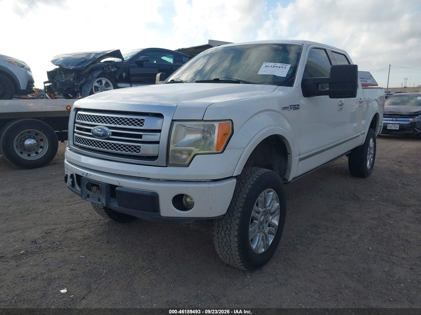 Vin: 1ftfw1ef3dfb67127, lot: 46689378, ford f-150 platinum 20132