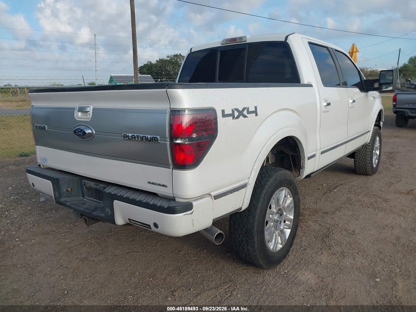 Vin: 1ftfw1ef3dfb67127, lot: 46689378, ford f-150 platinum 20134