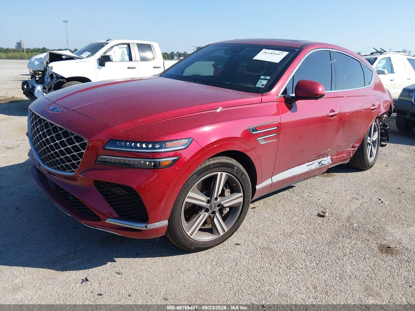 Vin: kmujaescxsu229638, lot: 46689381, genesis gv80 coupe 3.5t v6 awd 20252