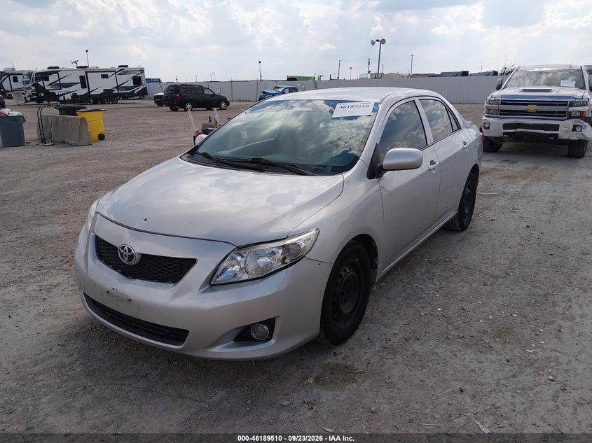 Vin: 2t1bu4ee9ac508791, lot: 46689395, toyota corolla le 20102