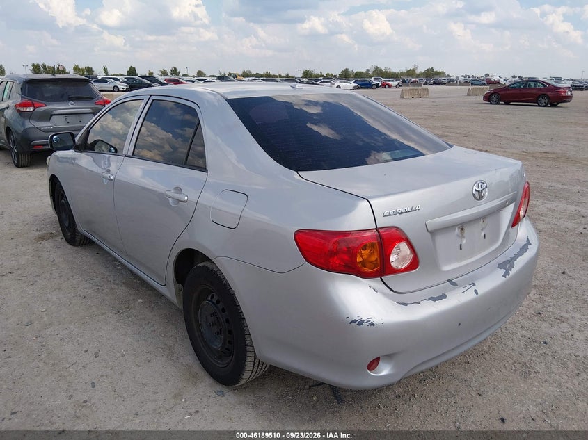 Vin: 2t1bu4ee9ac508791, lot: 46689395, toyota corolla le 20103