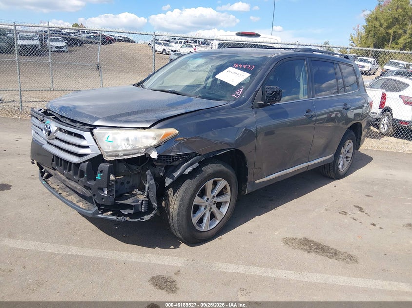 Vin: 5tdzk3eh6bs045977, lot: 46689411, toyota highlander se v6 20112