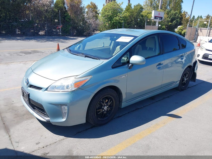 Vin: jtdkn3du2d1647377, lot: 46689427, toyota prius three 20132