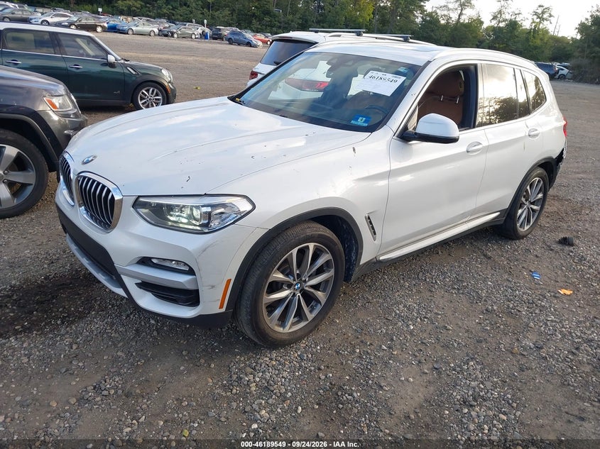 Vin: 5uxtr7c53klf32333, lot: 46689433, bmw x3 sdrive30i 20192