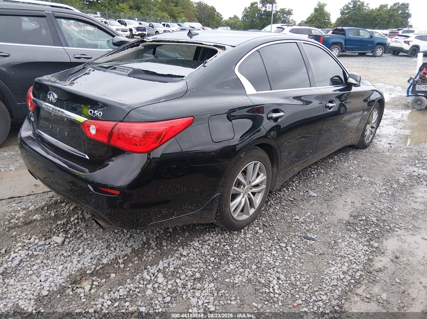 Vin: jn1ev7ar5gm345446, lot: 46689443, infiniti q50 3.0t premium 20164