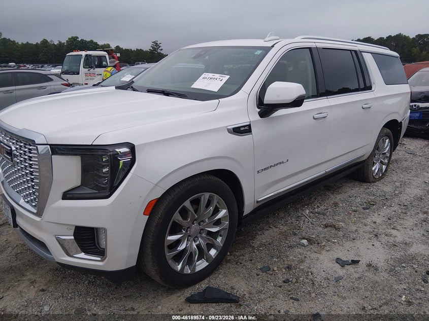 Vin: 1gks2jkl3mr200196, lot: 46689458, gmc yukon xl 4wd denali 20212