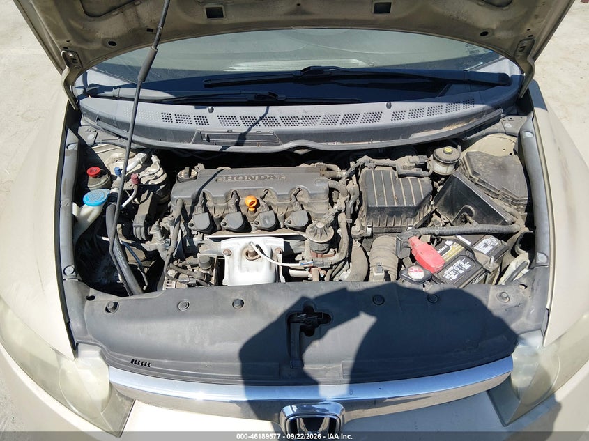 HONDA CIVIC SDN 2008 VIN 1HGFA16548L029366