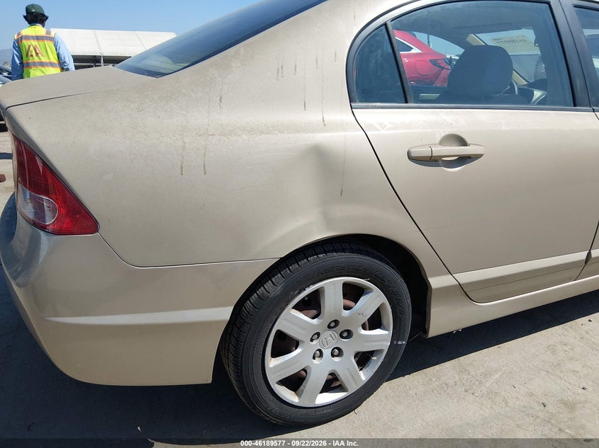 HONDA CIVIC SDN 2008 VIN 1HGFA16548L029366