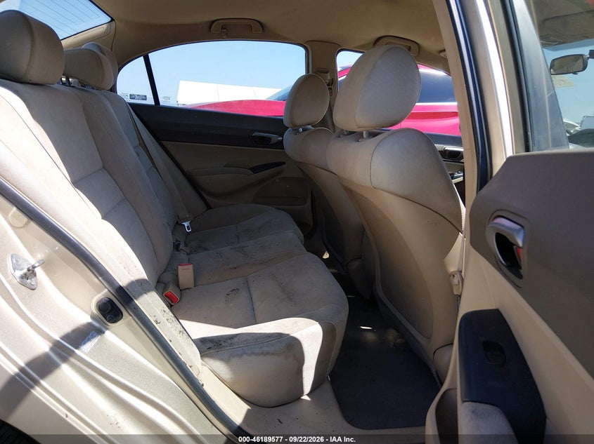 HONDA CIVIC SDN 2008 VIN 1HGFA16548L029366