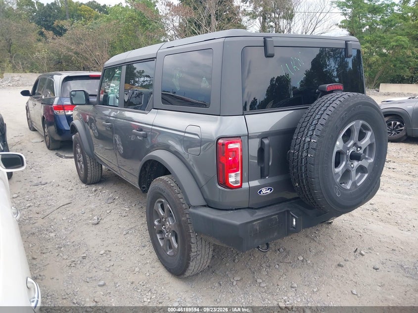 Vin: 1fmde7bh2tla82083, lot: 46689478, ford bronco big bend 20263