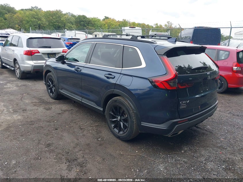 Vin: 2hkrs5h50ph703237, lot: 46689479, honda cr-v hybrid sport 20233