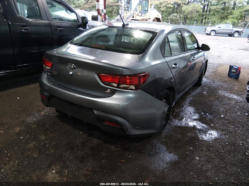 Vin: 3kpa24ab6ke239231, lot: 46689496, kia rio s 20194