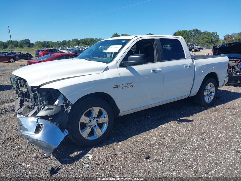 Vin: 1c6rr6lt0es271925, lot: 46689500, ram 1500 big horn 20142