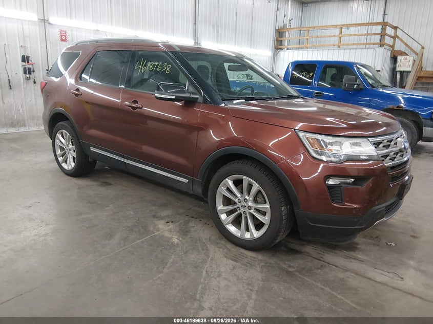 Vin: 1fm5k8d87jga14285, lot: 46689522, ford explorer xlt 2018 img_1