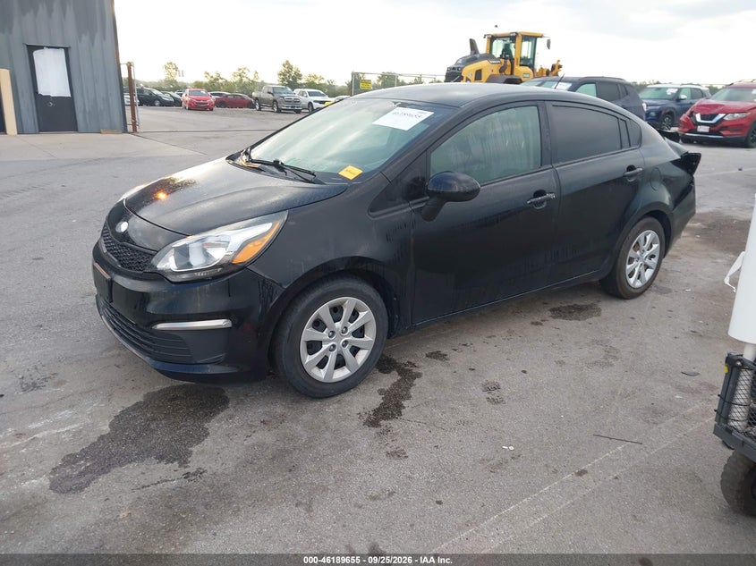 Vin: knadm4a30h6054829, lot: 46689539, kia rio lx 20172