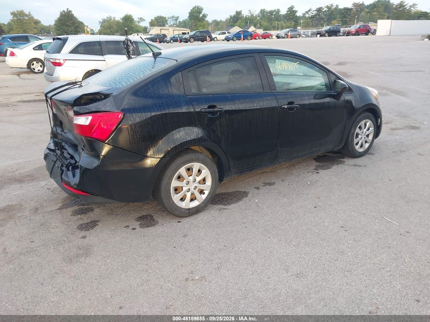 Vin: knadm4a30h6054829, lot: 46689539, kia rio lx 20174