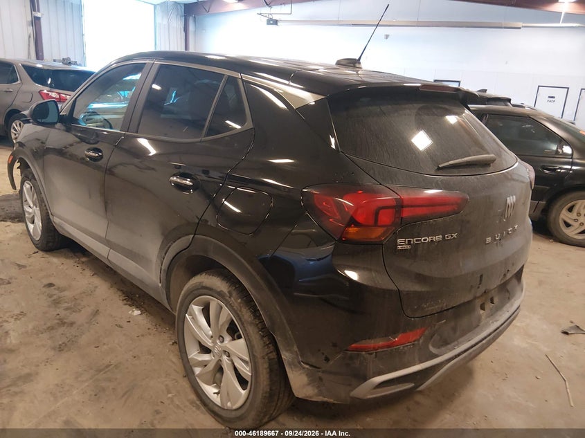 Vin: kl4amcsl0sb056216, lot: 46689551, buick encore gx preferred awd 20253