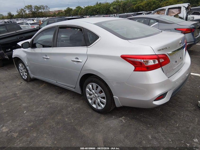 Vin: 3n1ab7ap7jy335334, lot: 46689552, nissan sentra s 20183