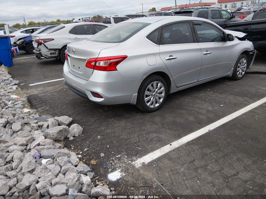 Vin: 3n1ab7ap7jy335334, lot: 46689552, nissan sentra s 20184