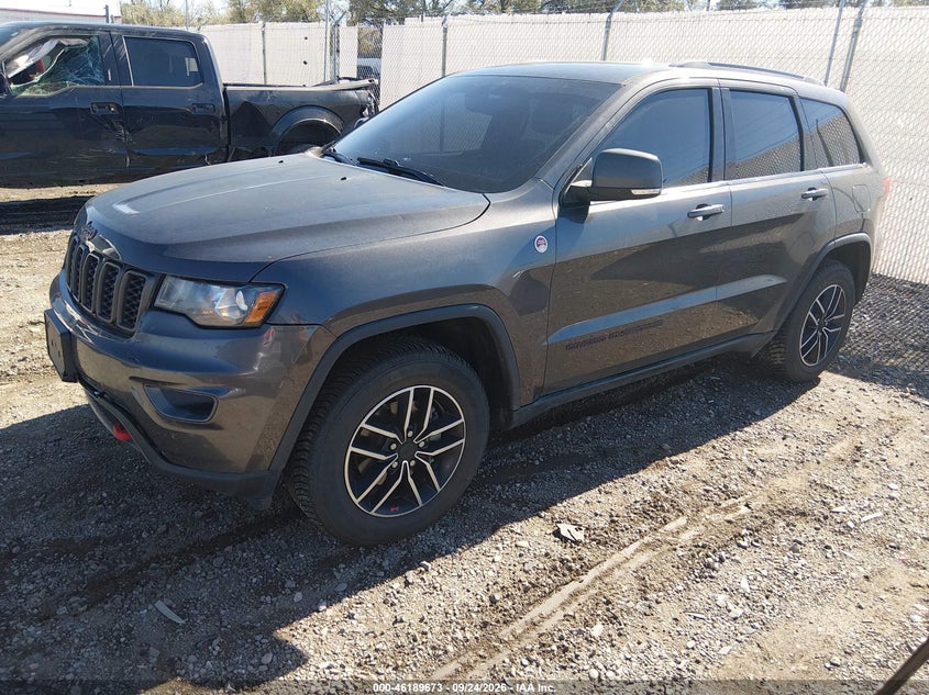 Vin: 1c4rjflg4kc686707, lot: 46689557, jeep grand cherokee trailhawk 4x4 20192