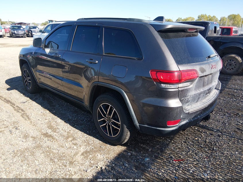 Vin: 1c4rjflg4kc686707, lot: 46689557, jeep grand cherokee trailhawk 4x4 20193