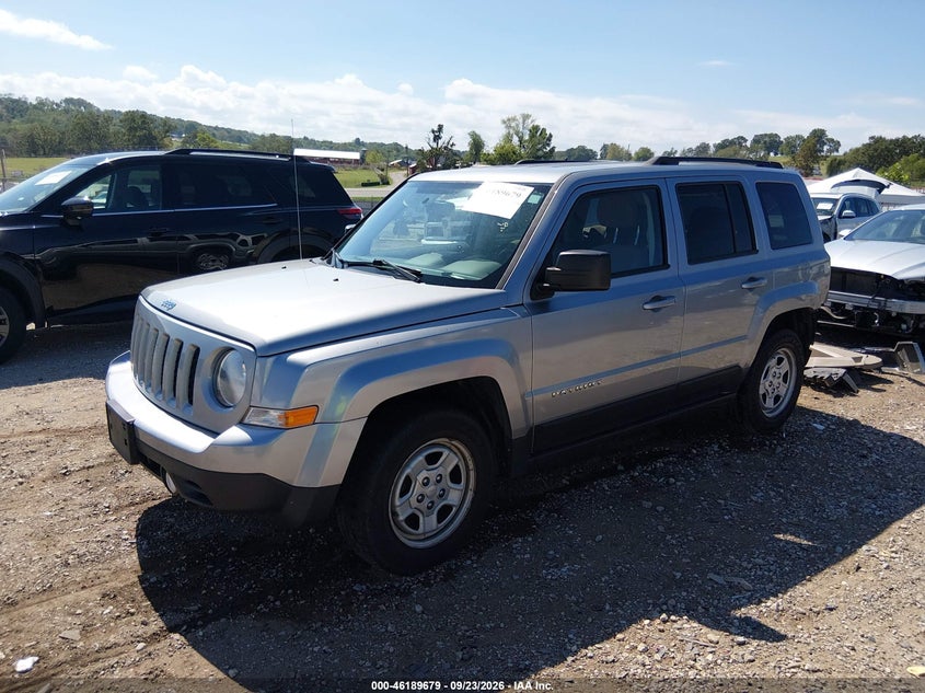 2016 Jeep Patriot Sport, Удар сзади, IAAI, VIN 1C4NJPBA2GD687745 — фото 2
