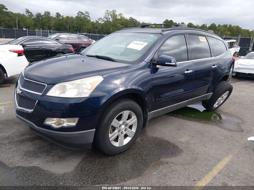 Vin: 1gnkrged4cj213980, lot: 46689571, chevrolet traverse 1lt 20122