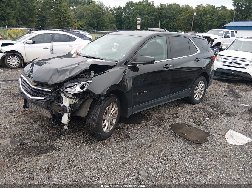 Vin: 2gnaxkev9m6150788, lot: 46689600, chevrolet equinox fwd lt 20212
