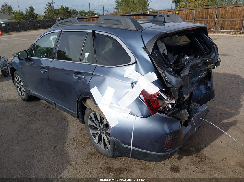 Vin: 4s4bsajc3g3200389, lot: 46689604, subaru outback 2.5i limited 20163
