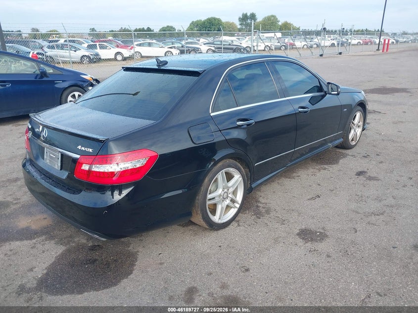 Vin: wddhf8jb9ca623587, lot: 46689611, mercedes-benz e 350 4matic 20124