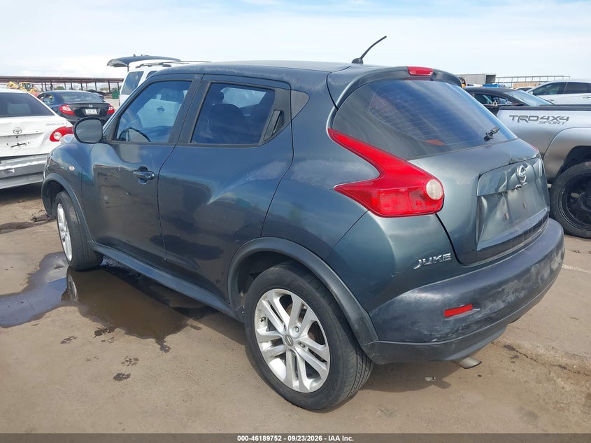 Vin: jn8af5mv6dt206261, lot: 46689636, nissan juke s 20133