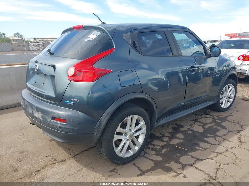 Vin: jn8af5mv6dt206261, lot: 46689636, nissan juke s 20134