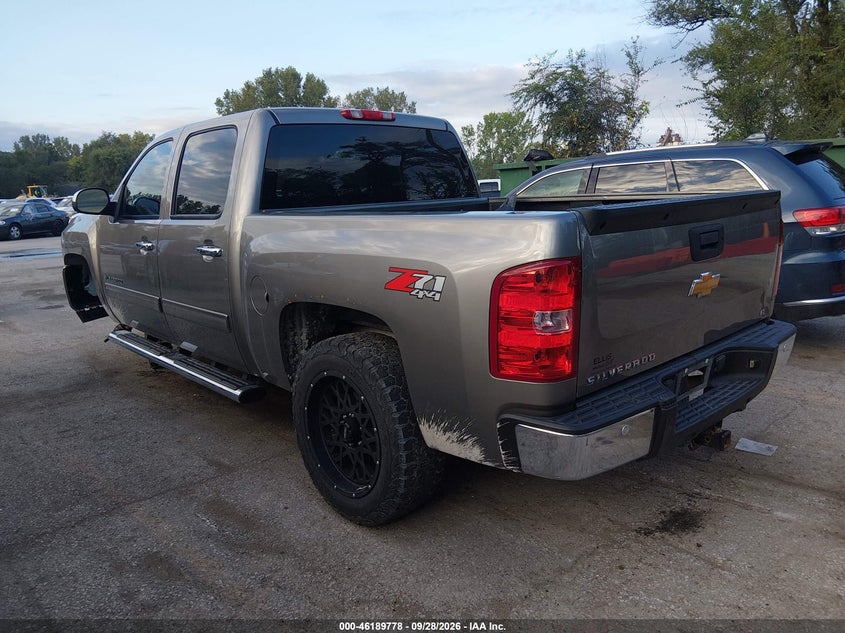Vin: 3gcpkse74dg117009, lot: 46689662, chevrolet silverado 1500 lt 20133