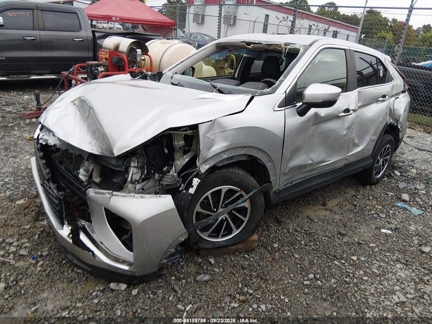Vin: ja4atuaa1rz002191, lot: 46689670, mitsubishi eclipse cross es s-awc 20242