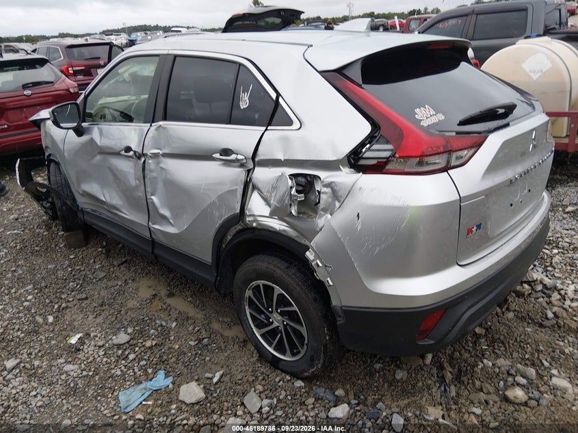 Vin: ja4atuaa1rz002191, lot: 46689670, mitsubishi eclipse cross es s-awc 20243