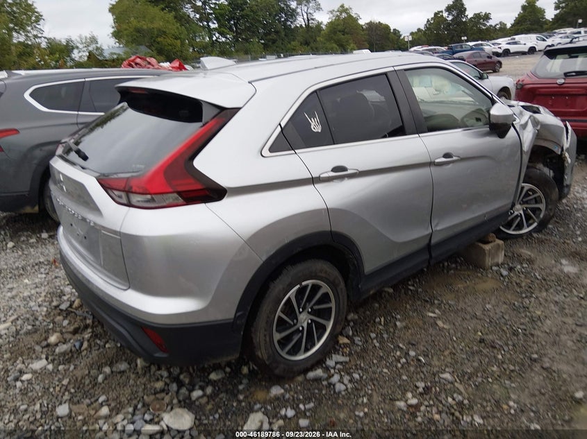 Vin: ja4atuaa1rz002191, lot: 46689670, mitsubishi eclipse cross es s-awc 20244