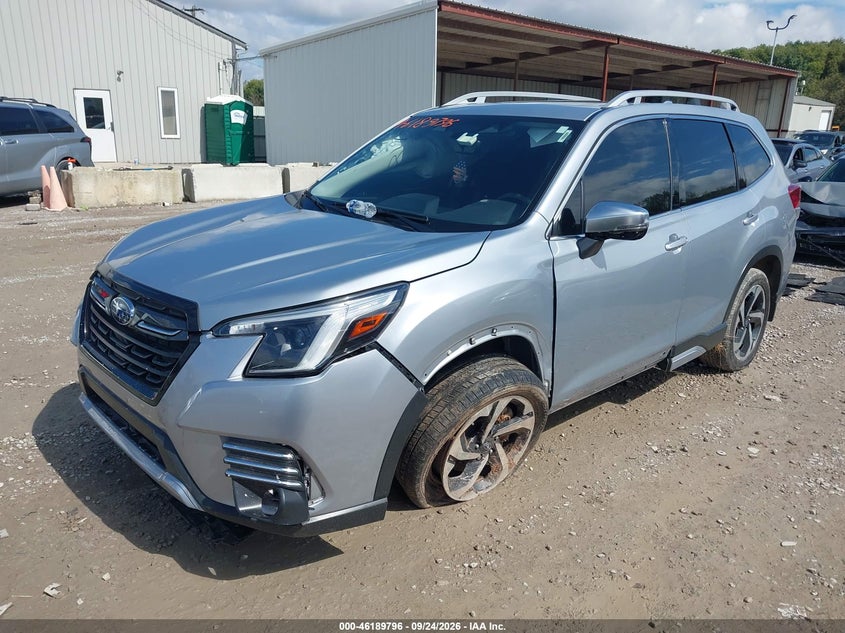 Vin: jf2skarcxnh528046, lot: 46689680, subaru forester touring 20222