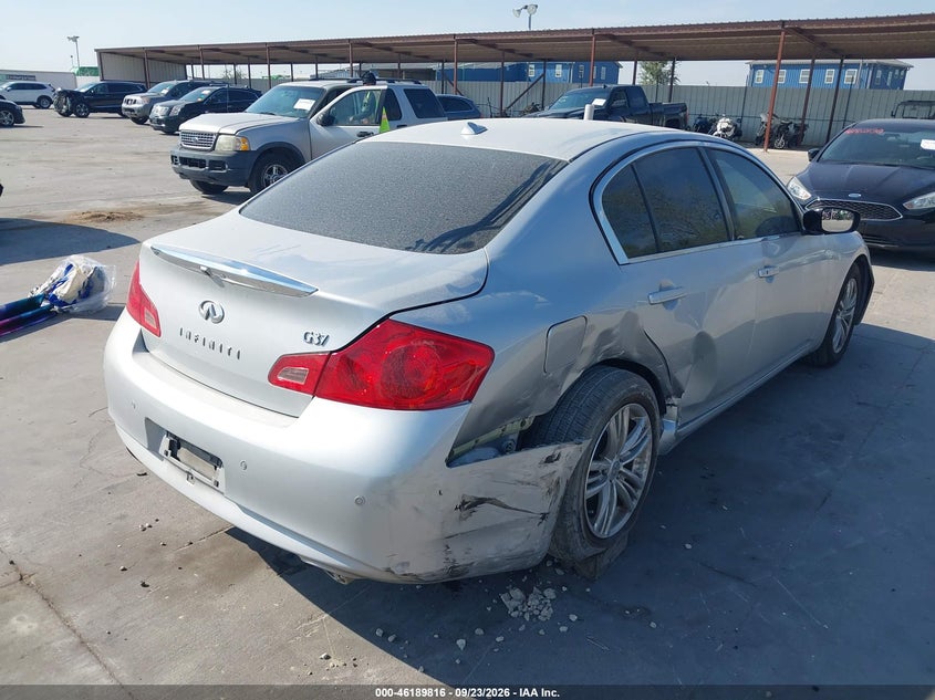 Vin: jn1cv6ap1dm304436, lot: 46689700, infiniti g37 journey 20134