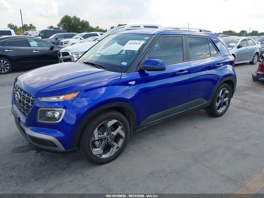 Vin: kmhrc8a38su386681, lot: 46689710, hyundai venue limited 20252