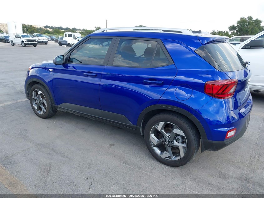 Vin: kmhrc8a38su386681, lot: 46689710, hyundai venue limited 20253