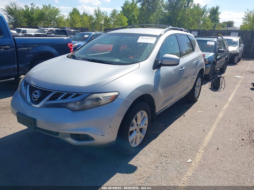 Vin: jn8az1mwxew509438, lot: 46689719, nissan murano sv 20142