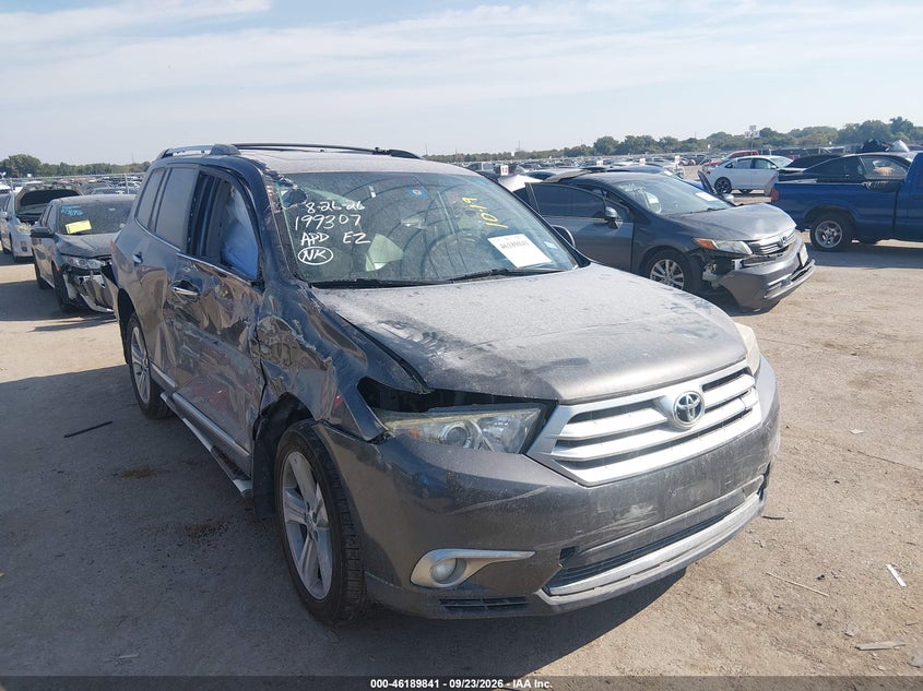 Vin: 5tdyk3eh2cs054558, lot: 46689725, toyota highlander limited v6 2012 img_1