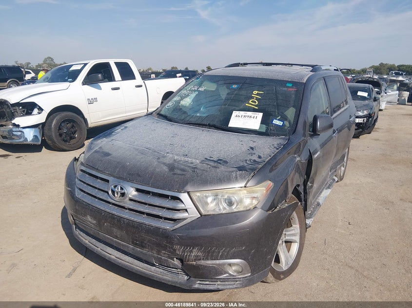 Vin: 5tdyk3eh2cs054558, lot: 46689725, toyota highlander limited v6 20122