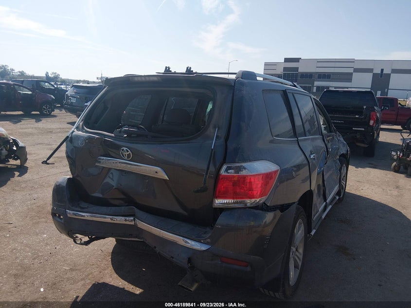 Vin: 5tdyk3eh2cs054558, lot: 46689725, toyota highlander limited v6 20124